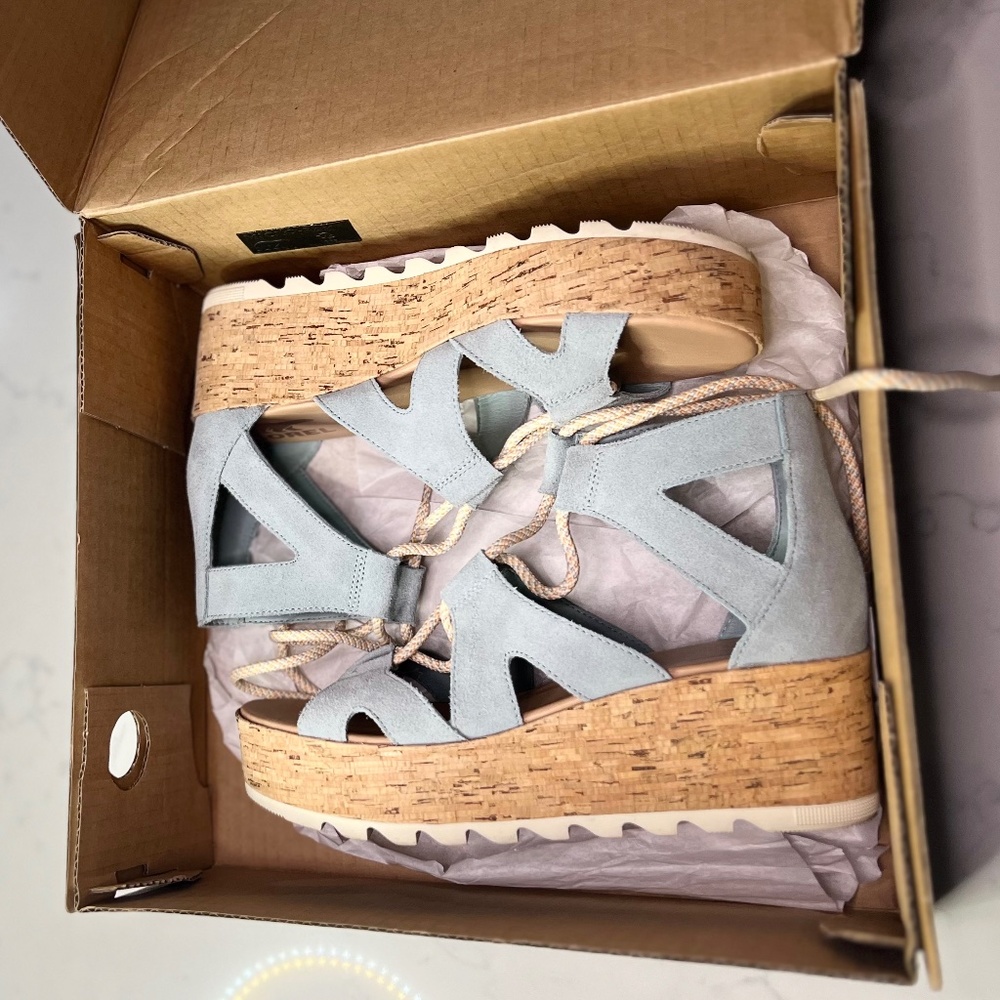 Sorel Cameron Lace-Up Suede Ghillie Gladiator Sandals - Picture 12 of 13